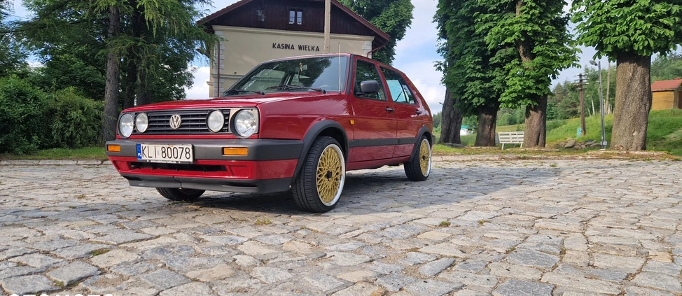 Volkswagen Golf cena 35000 przebieg: 75800, rok produkcji 1991 z Chorzele małe 56